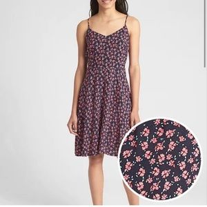 Fit and Flare Floral Dress - M